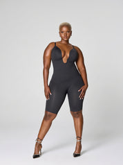SKULPT Deep Plunge Full Body Shaper – plunge shapewear bodysuit, view 4