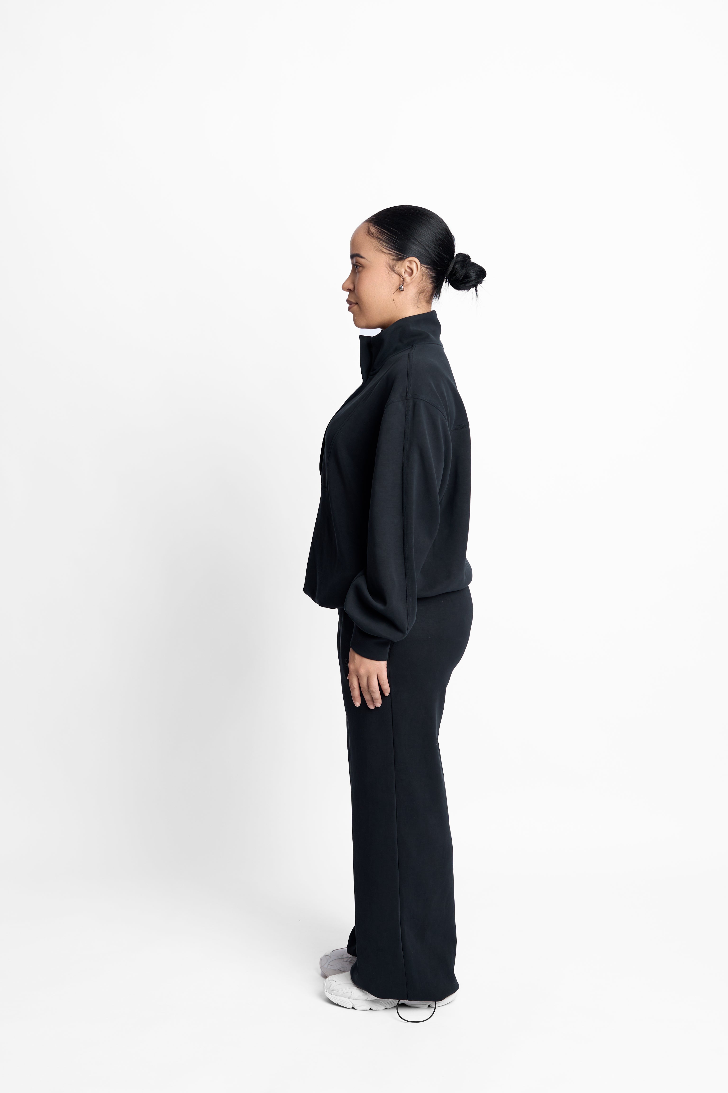 SKULPT Drape Sweatshirt – oversized modal sweatshirt, view 5