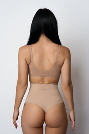SKULPT High Waist Thong Shaper – tummy control thong shapewear, view 6