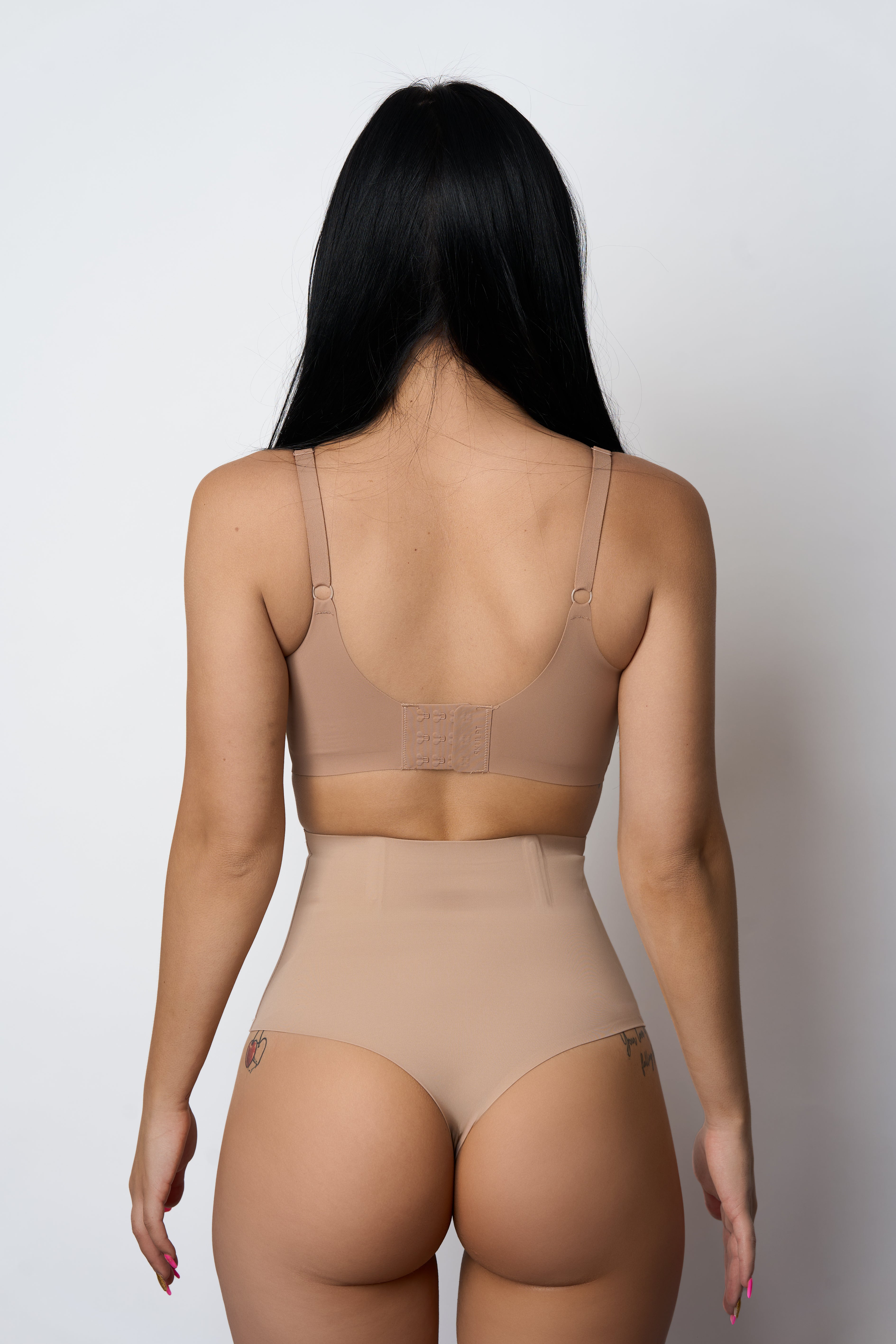 SKULPT High Waist Thong Shaper – tummy control thong shapewear, view 6
