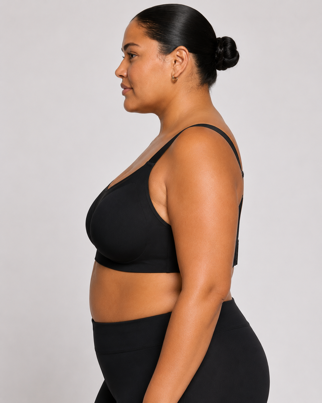 SKULPT Luna Plus+ Bra – plus size wireless bra, view 3