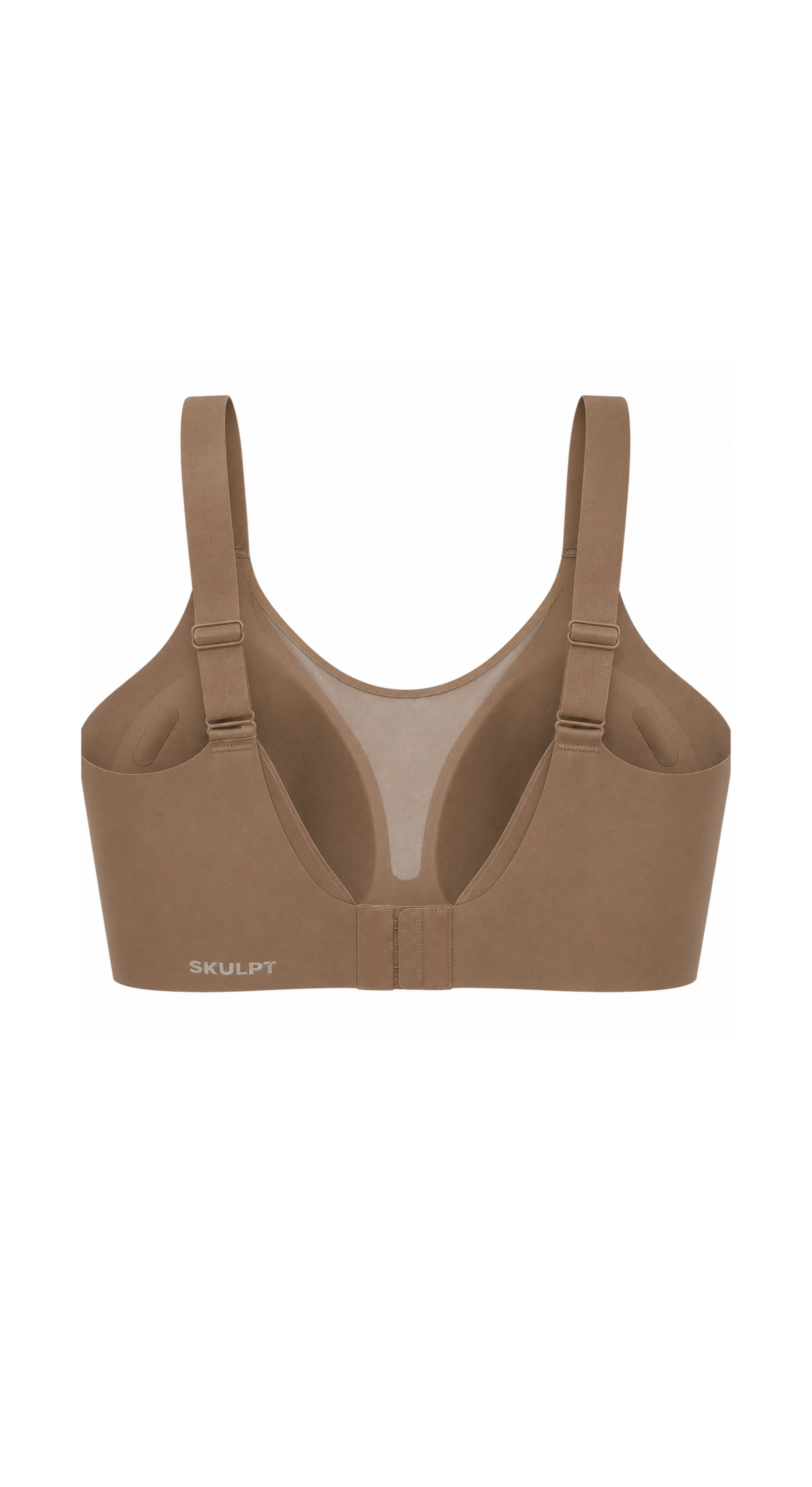 SKULPT Luna Plus+ Bra – plus size wireless bra, view 4