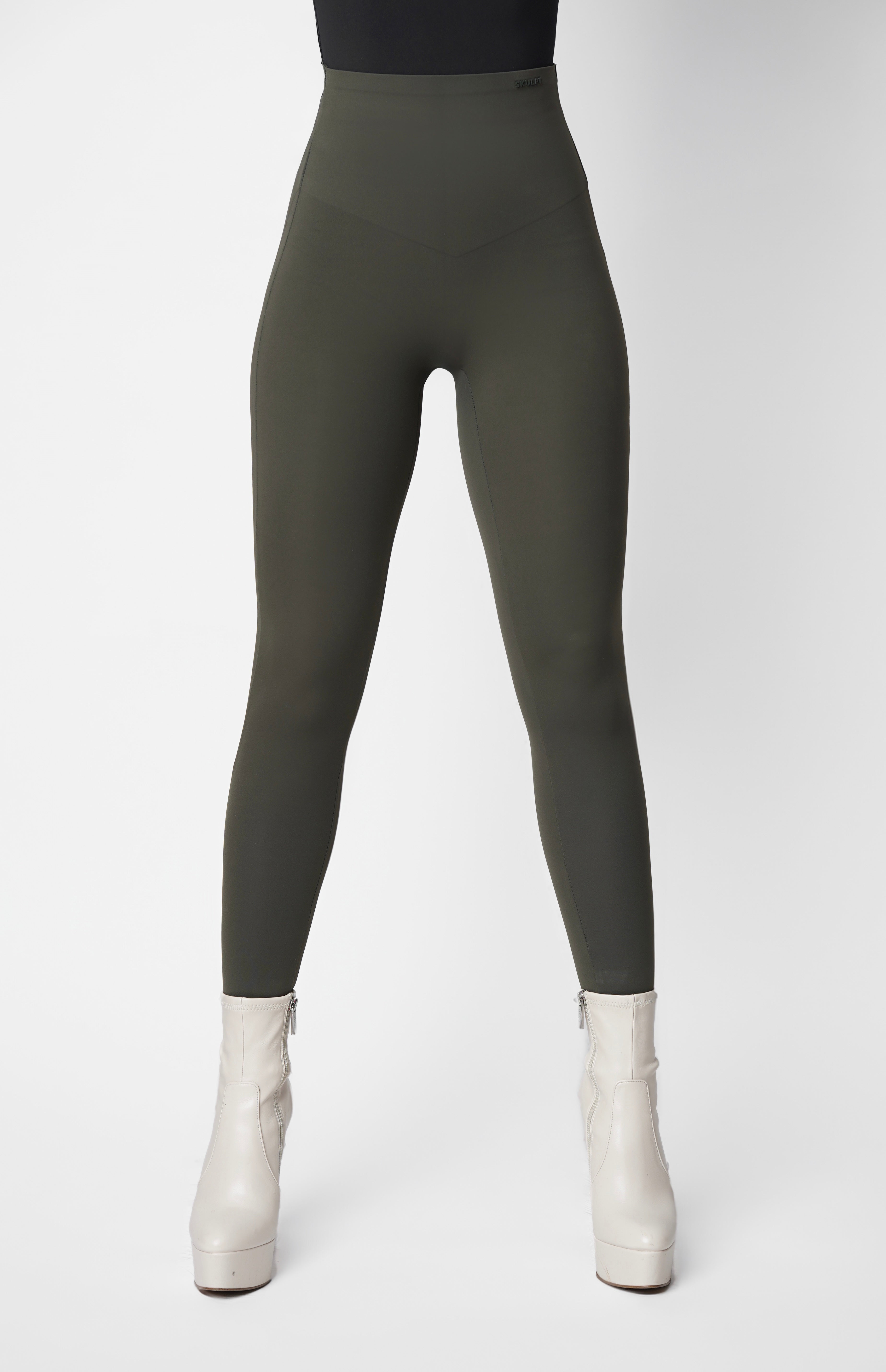 SKULPT LuxeLift Legging in Ivy – tummy control booty lifting leggings