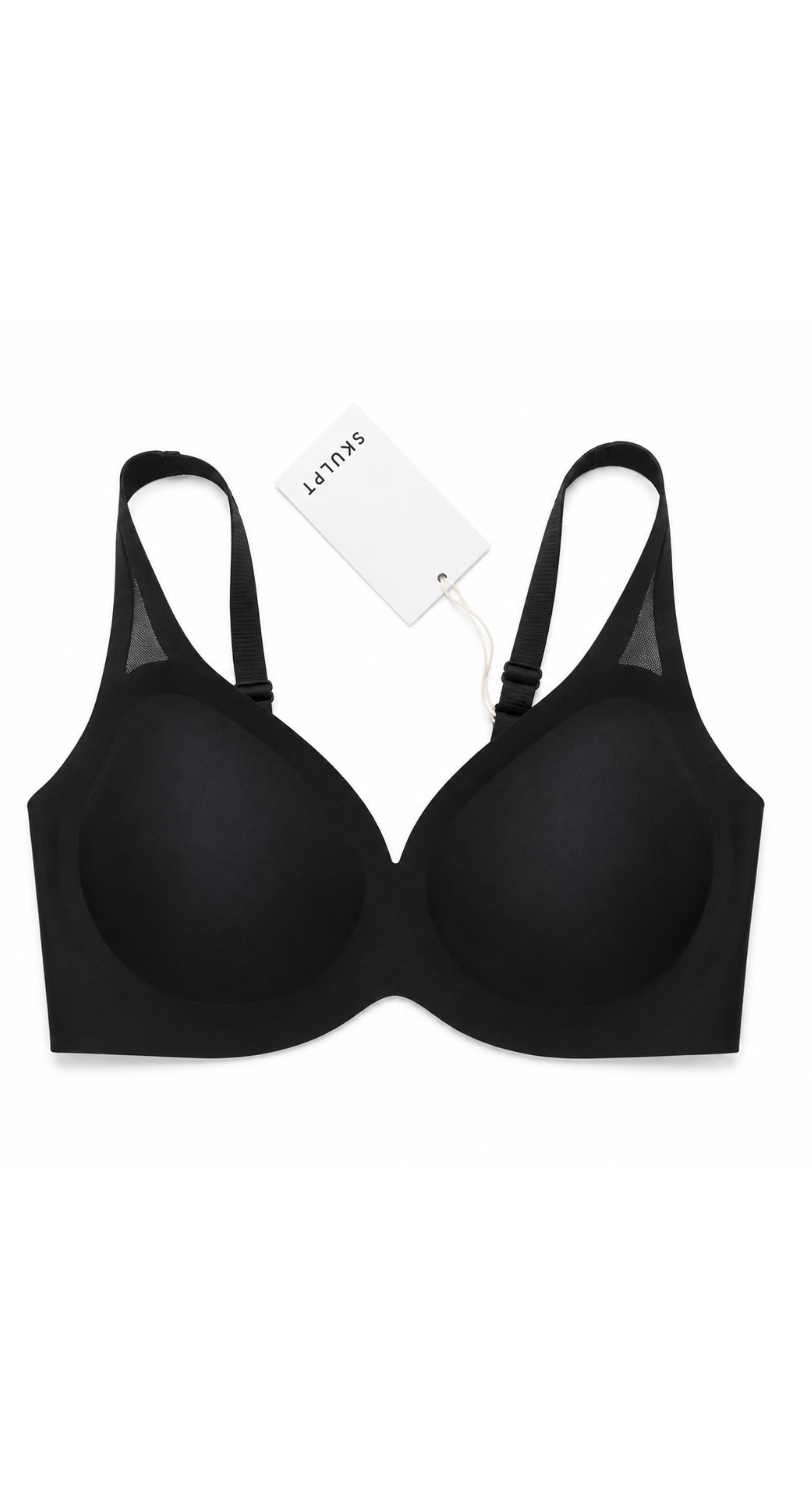 SKULPT Muse Wireless Bra in Onyx – jelly wireless bra
