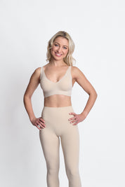 SKULPT Plunge Bra 2.0 – wireless jelly plunge bra, view 4