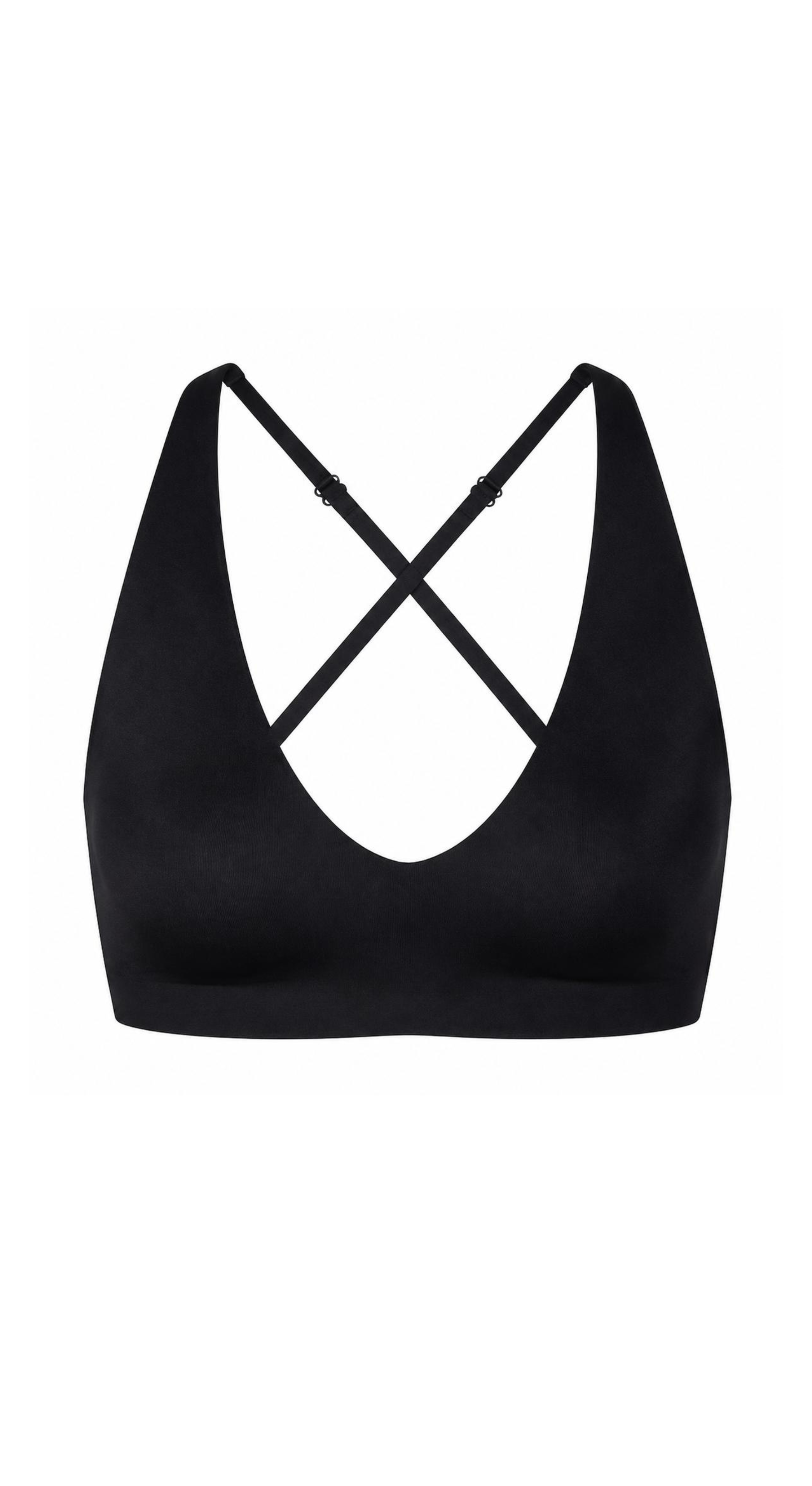 SKULPT Skyn V-Neck Bra – V-neck sports bra, view 2
