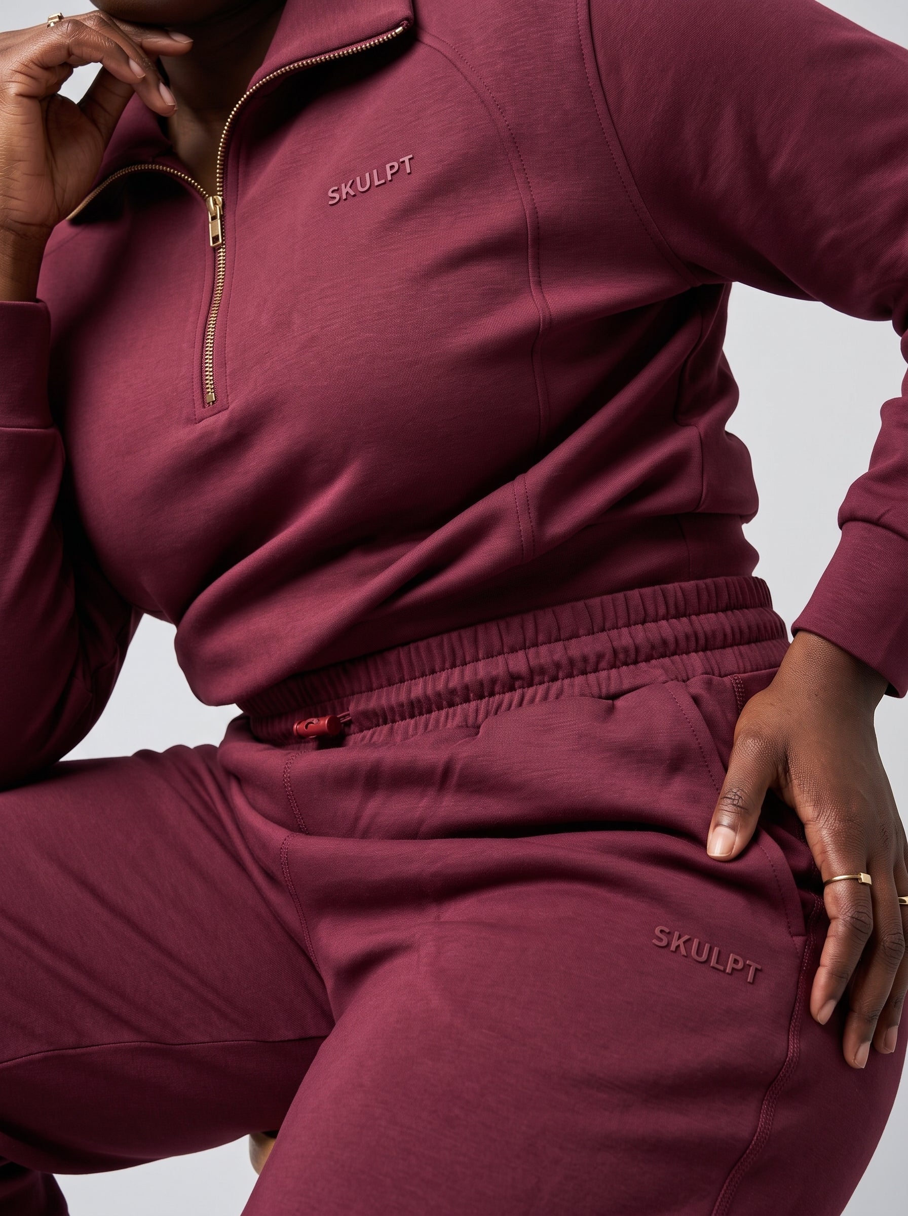 SKULPT Sway Sweatpants – women's modal loungewear sweatpants, view 3