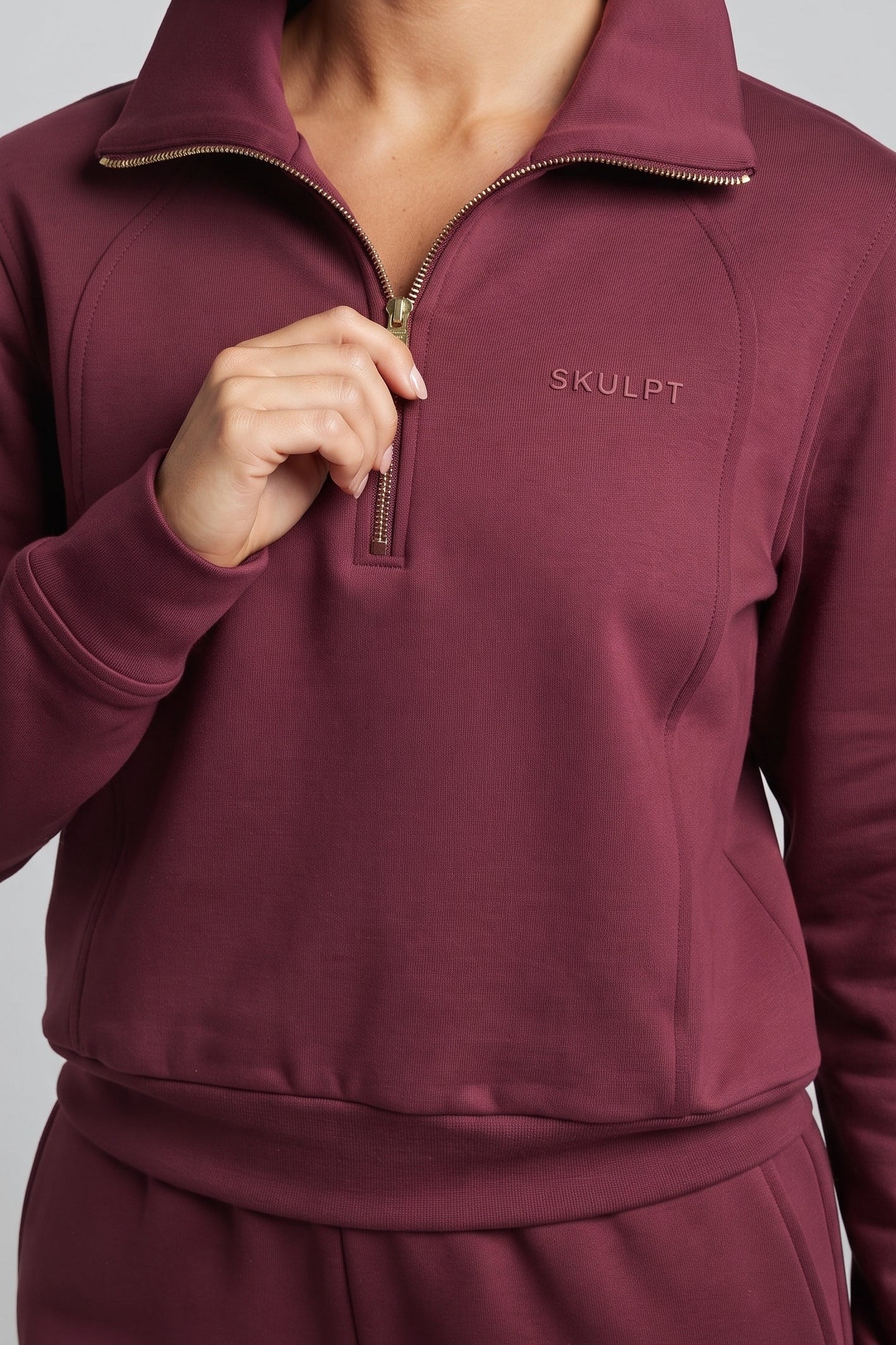 SKULPT Sway Sweatshirt – women's modal loungewear sweatshirt, view 1