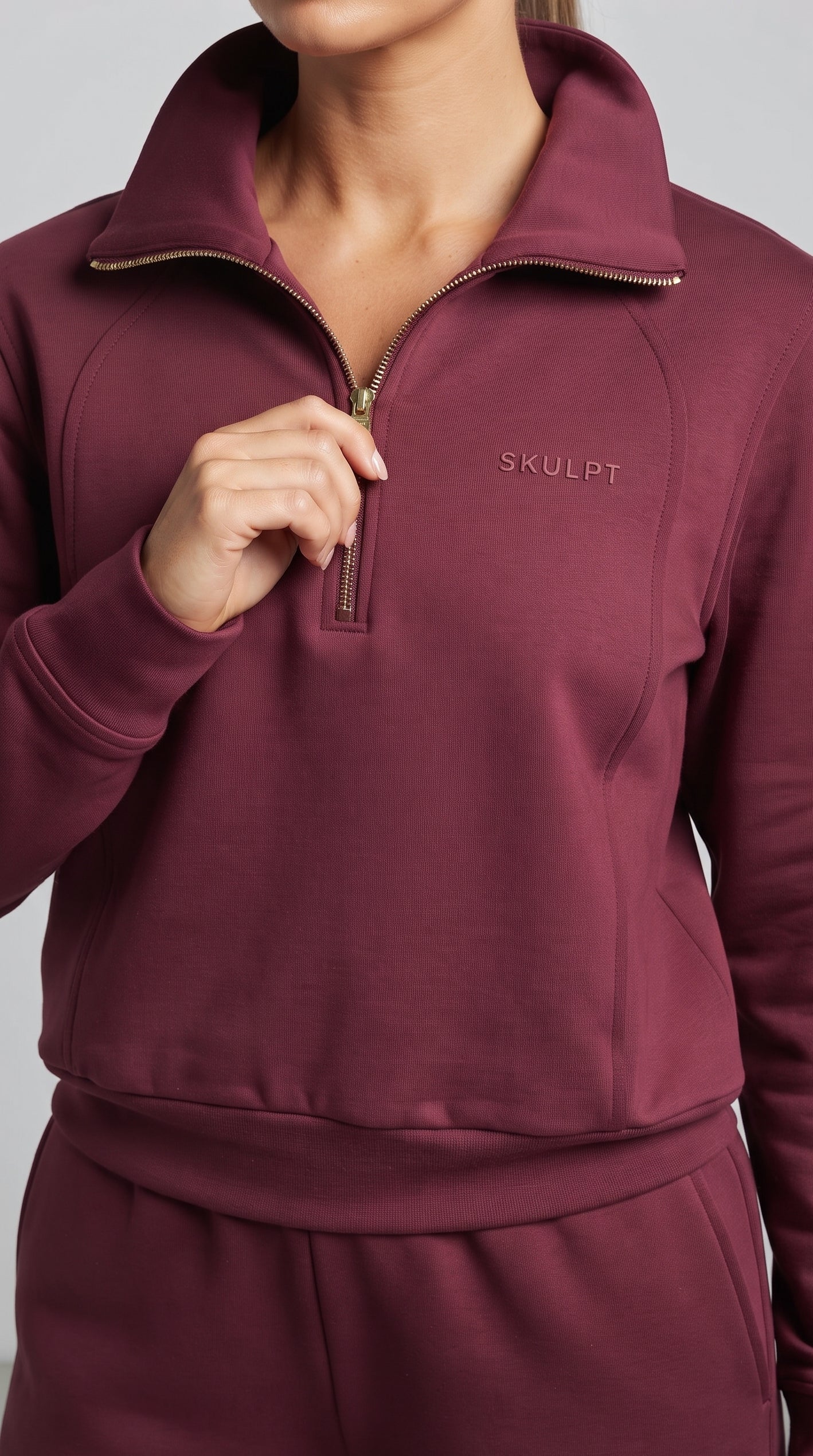 SKULPT Sway Sweatshirt – women's modal loungewear sweatshirt, view 1