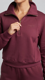 SKULPT Sway Sweatshirt – women's modal loungewear sweatshirt, view 1