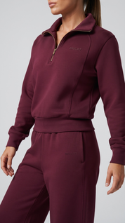 SKULPT Sway Sweatshirt – women's modal loungewear sweatshirt, view 2
