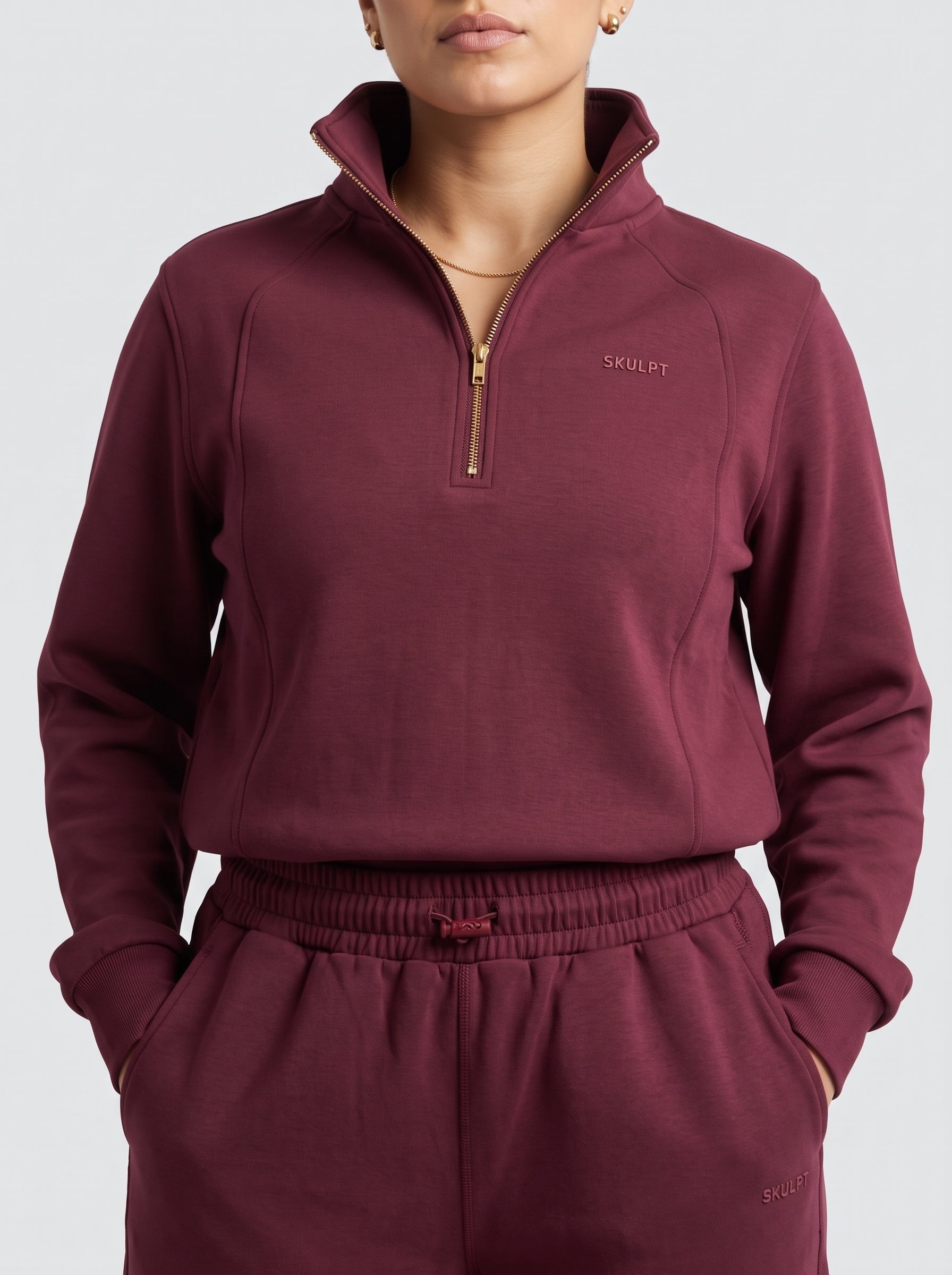 SKULPT Sway Sweatshirt – women's modal loungewear sweatshirt, view 7